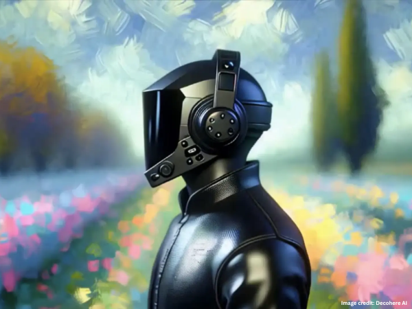 This is cover image of Decohere ai