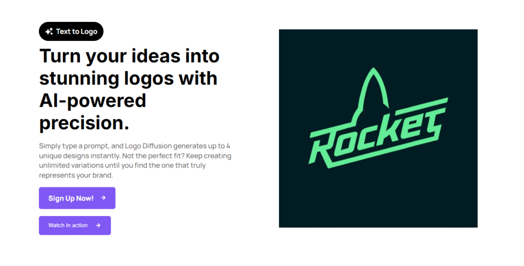 Image showing feature of logo deffusion ai 
